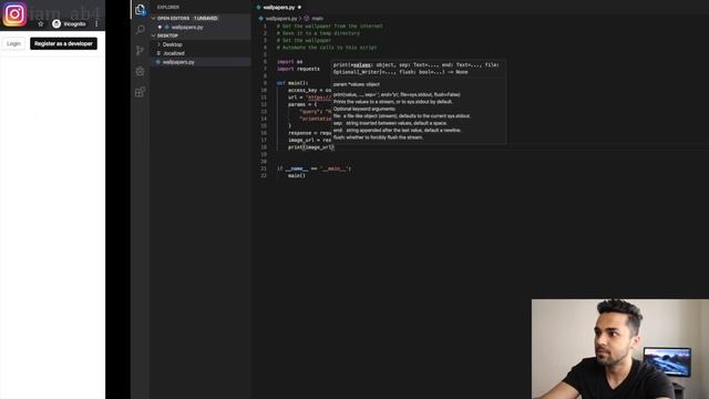 Python Automation Tutorial For Beginners | Automating Your Wallpapers смотреть онлайн