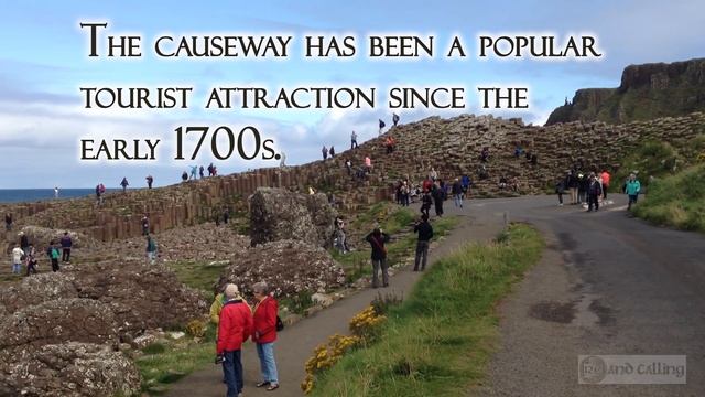 The Giant's Causeway in the north of Ireland смотреть онлайн