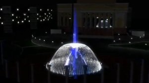 Сухой фонтан на площади 400-летия Тюмени.