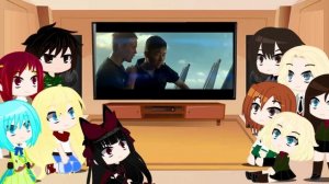 Girls und Panzer and GATE react to Battleship Final Battle | Gacha Club Reaction Part 10