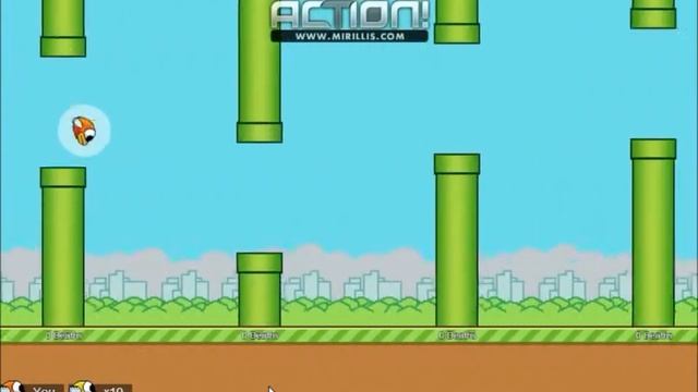 Best Flappy Bird Mmo Player In The World