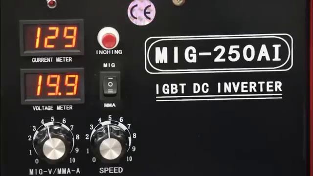 MIG-250 AI EVOLUTION multifunkciós inverter