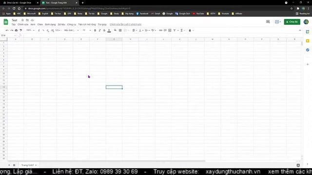 Google Sheet: Cách tạo trang tính online nhanh nhất, mẹo ít người biết смотреть онлайн