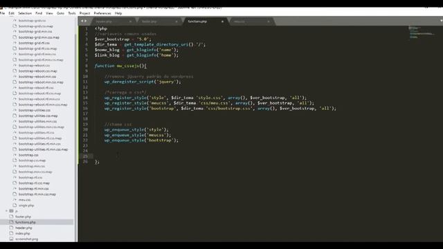 Criando temas Wordpress com Bootstrap 5 (aula 06) смотреть онлайн