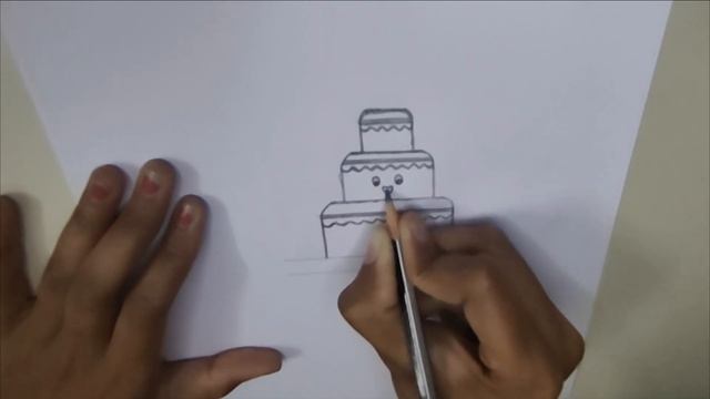 cake drawing | how to make cake drawing | cake sketch drawing | cake sketch смотреть онлайн