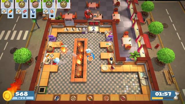 Overcooked 2 Level Kevin 4 смотреть онлайн