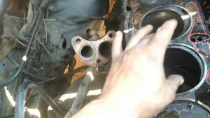 Пробой прокладки ГБЦ. Форд Скорпио. А у вас такое было?