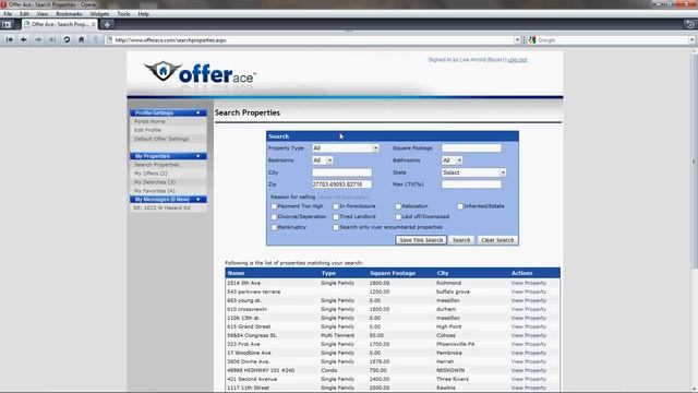 Search Multiple Zip Codes With Offerace - www.OfferAce.com смотреть онлайн