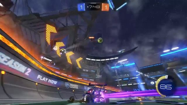 Rocket League Clutch Moments #6 - Best 0 second Plays! смотреть онлайн