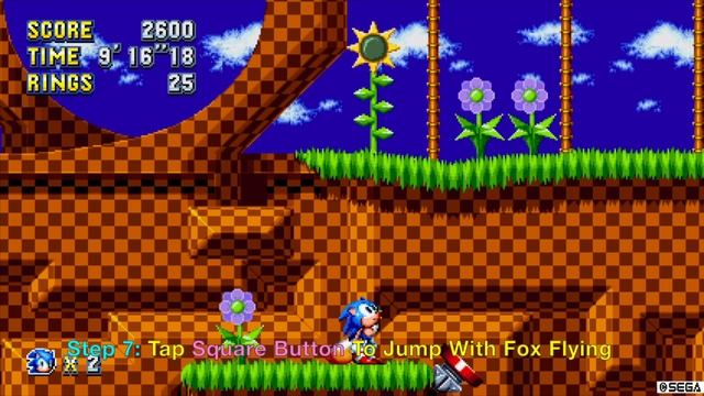 Secret Helicopter Move in Sonic Mania and Classic Sonic Games (Tails: Miles Prower) смотреть онлайн