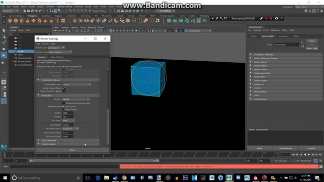 Maya 2017 How to render and save an image смотреть онлайн