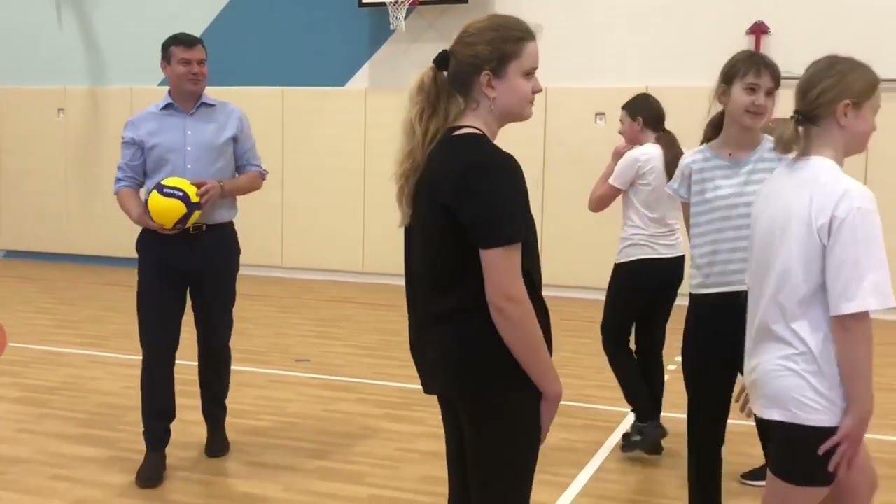 Урок физкультуры от главы Городского округа Коломна