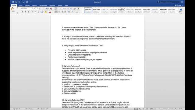 Selenium Interview Question for Fresher and Experienced Part -1 (Basics of Selenium) смотреть онлайн