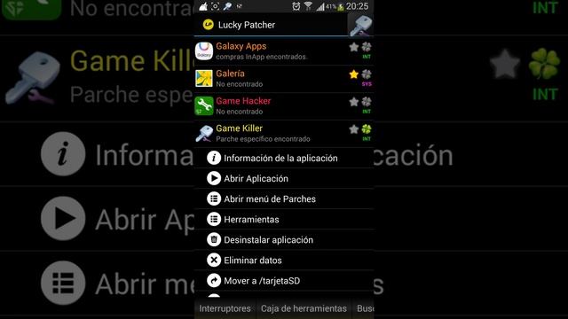 Cómo registrarse a "Game Killer" con lucky patcher. смотреть онлайн