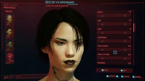 Cyberpunk 2077: Attractive Asian Female Preset (Face)