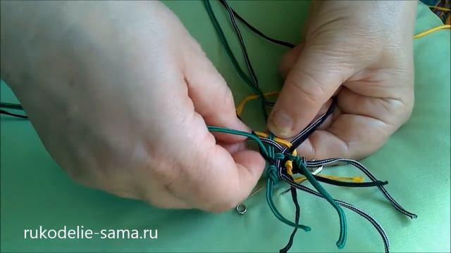 №3 Плетение пояса из 7 нитей смотреть онлайн