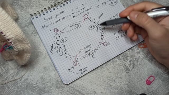 Базовый джемпер из пуха норки реглан сверху МК по вязанию спицами