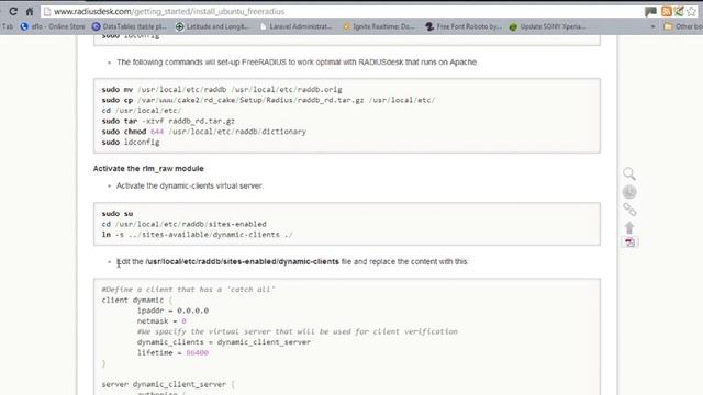 Installing FreeRADIUS with RAW support смотреть онлайн
