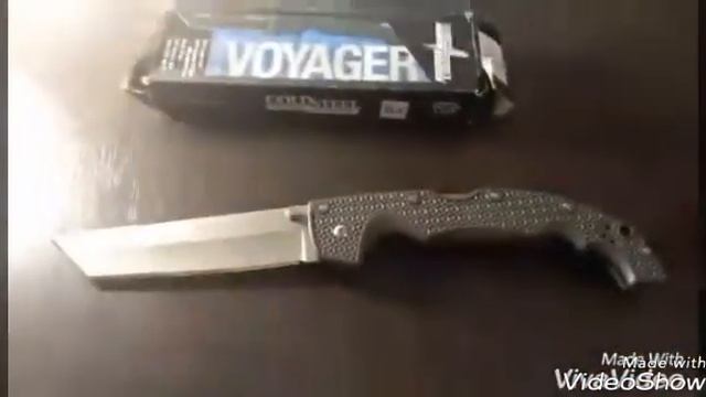 Устройство системы Tri-ad lock в ноже COLD STEEL RAWLES VOYAGER XL TANTO смотреть онлайн