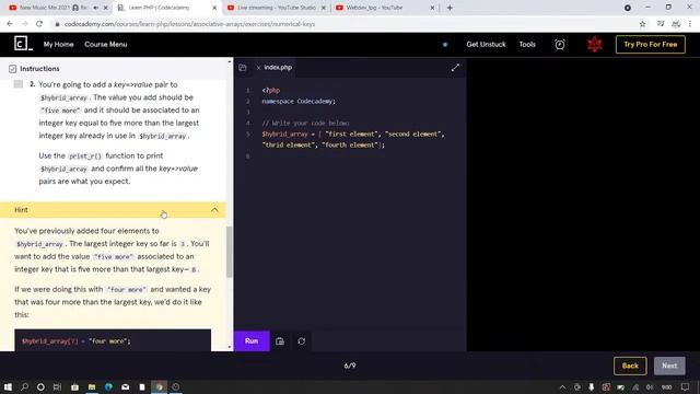 Random Coding LEARN PHP : Learn Associative Arrays | Codecademy смотреть онлайн