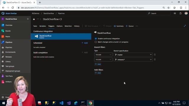 Azure DevOps: How to Set a Custom Release Branch Folder Filter in Build Pipeline Triggers | Redgate смотреть онлайн