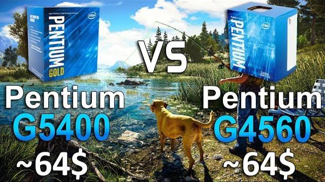 Pentium G5400 vs G4560 Test in 8 Games смотреть онлайн