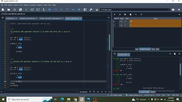 Python Bitwise Operators| Python Tutorial смотреть онлайн