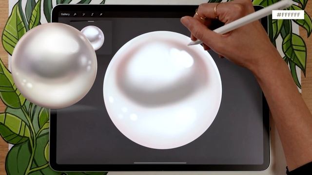 How To Paint Pearls (the easy way!)• 30 Days Of Digital Art 2022 смотреть онлайн