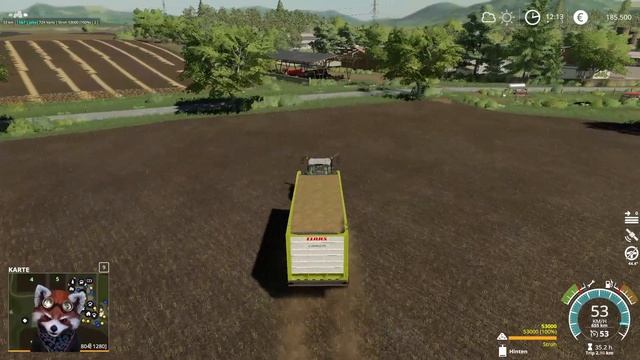 LS19 – Hof Bergmann # 974 – Stroh für den Komposter – смотреть онлайн