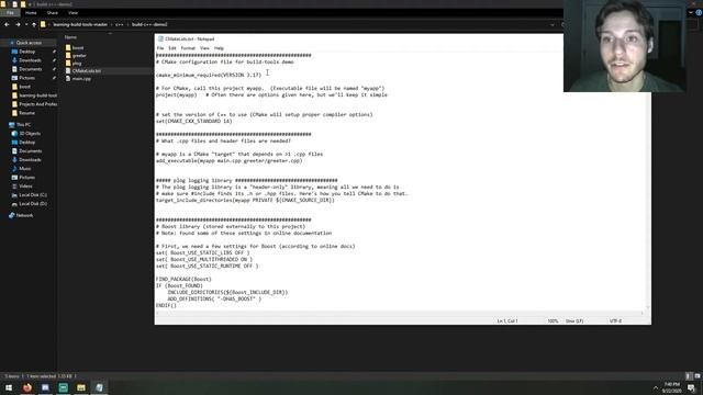 Build Tools: C++ CMake смотреть онлайн