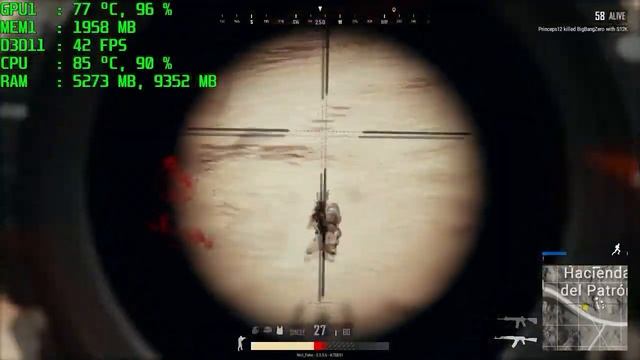 GTX 950m I5-7200U Test PlayerUnknown's Battlegrounds ( 1.0) смотреть онлайн
