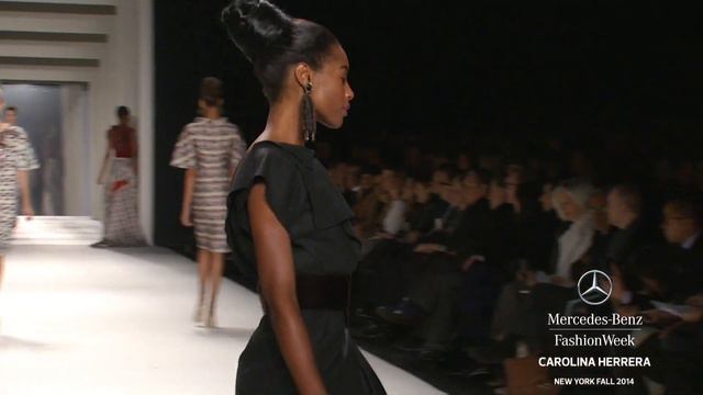 CAROLINA HERRERA: MERCEDES-BENZ FASHION WEEK Fall 2014 COLLECTIONS | MBFW смотреть онлайн