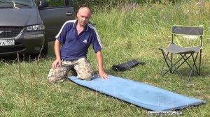 Демонстрация самонадувающегося коврика