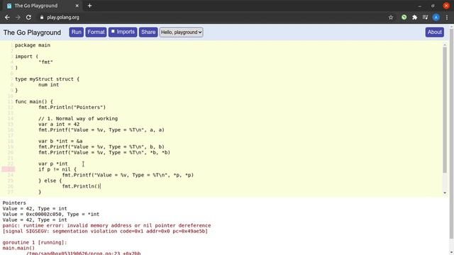 Pointers in Go | Go for beginners #19 смотреть онлайн