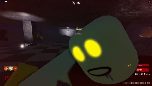 The BEST COD World at War Zombies remake on ROBLOX смотреть онлайн