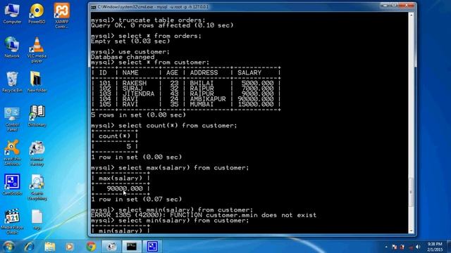 mysql Tutorial For Beginners Part 16 Sql Functions In mysql Database hindi english смотреть онлайн