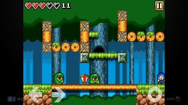 Bloo Kid FREE - iPhone, iPad Gameplay Video смотреть онлайн