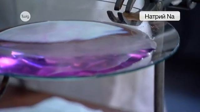 1 (I)-топ элементтері және олардың қосылыстары.№6 көрсетілім «Натрийдің сумен әрекеттесуі»