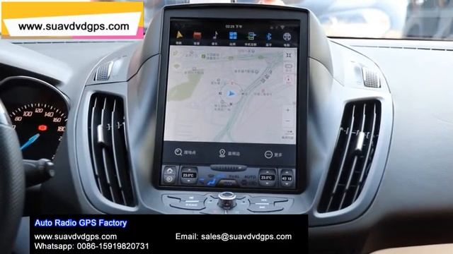 Ford Escape Kuga 2013-2018 Tesla Android radio GPS Multimedia Player смотреть онлайн