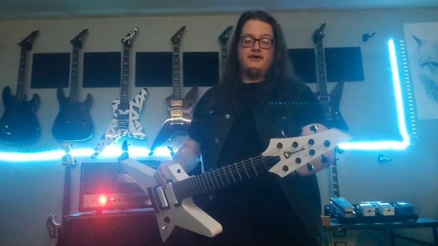 "Akari," Shreddly 7 String Star // Charvel Tribute #custom #guitar #metal смотреть онлайн