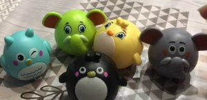 Обзоры. Распаковка. Резвые круглики, машинки фрикционные в виде животных.