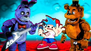 Обнова ФНАФ 1 ФРЕДДИ и БОННИ против Бойфренда во Friday Night Funkin Vs FNaF 1