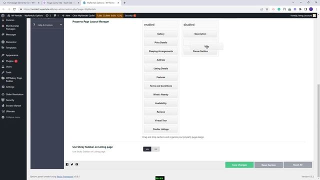 How to manage listing page settings in WP Rentals theme смотреть онлайн