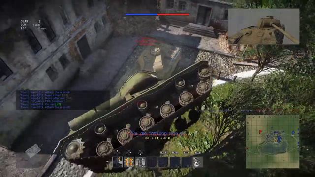 War Thunder (PS4): Flying Tanks - IS-1 Defying The Laws of Physics смотреть онлайн