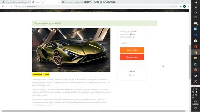 Cs50 Web programming with python and javascript Project 2 (commerce) смотреть онлайн
