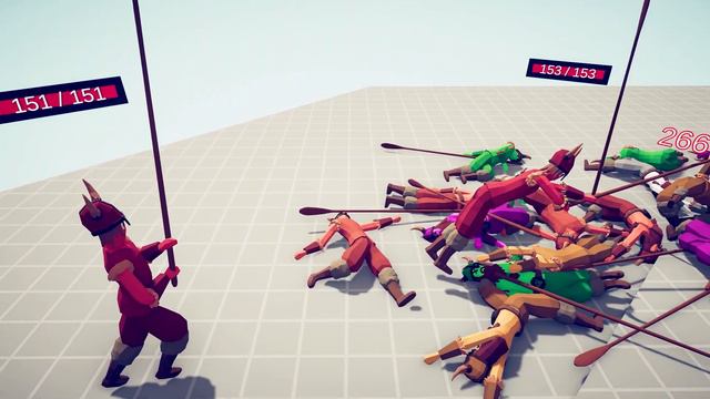 BATTLE ROYALE FFA MELEE UNIT With Health Bar Part2 | TABS - Totally Accurate Battle Simulator смотреть онлайн