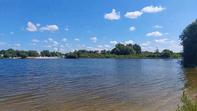 Прогулка к Исаакиевскому озеру. Благоустроенный пляж. Стихотворение Рыбак. смотреть онлайн