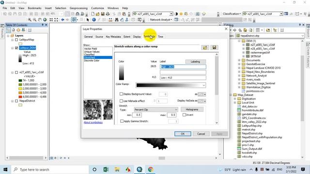 Create Elevation Profile Map from DEM | Reclassify DEM in ArcGIS смотреть онлайн