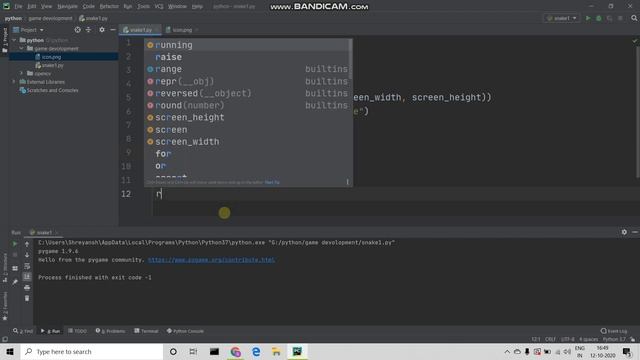 Changing Window Icon and Color of Game window : Pygame Game Development смотреть онлайн
