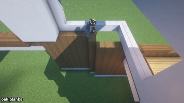 Minecraft: Modern Mega Mansion Tutorial Pt. 2 | Architecture Build (#12)